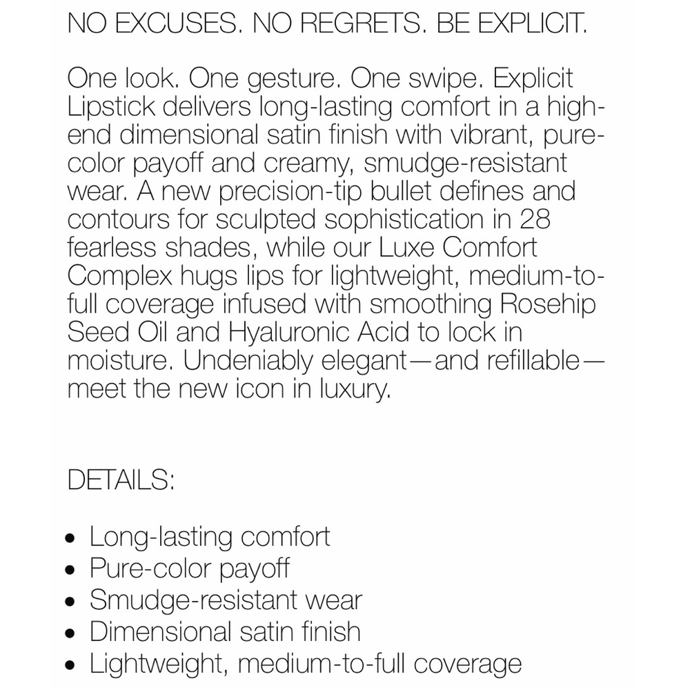 NARS Explicit Lipstick - Picture 16 of 16